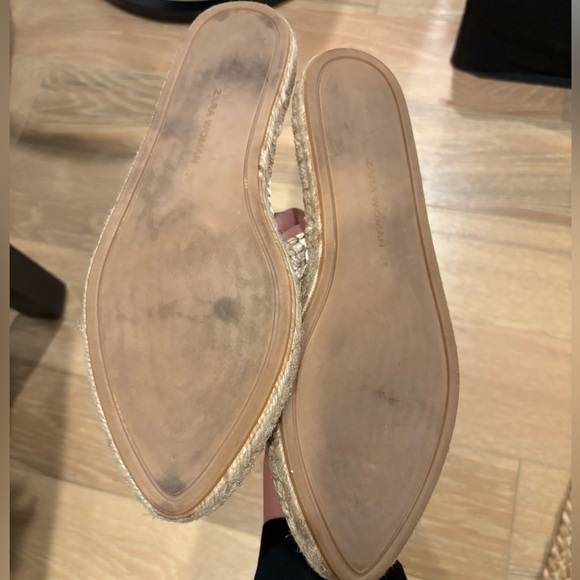 Zara reptile espadrille mule - Picture 4 of 4